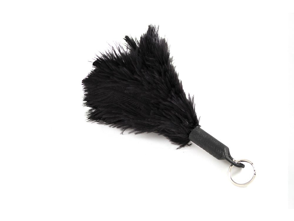 Ostrich Feather Keychains - Fancy Feather