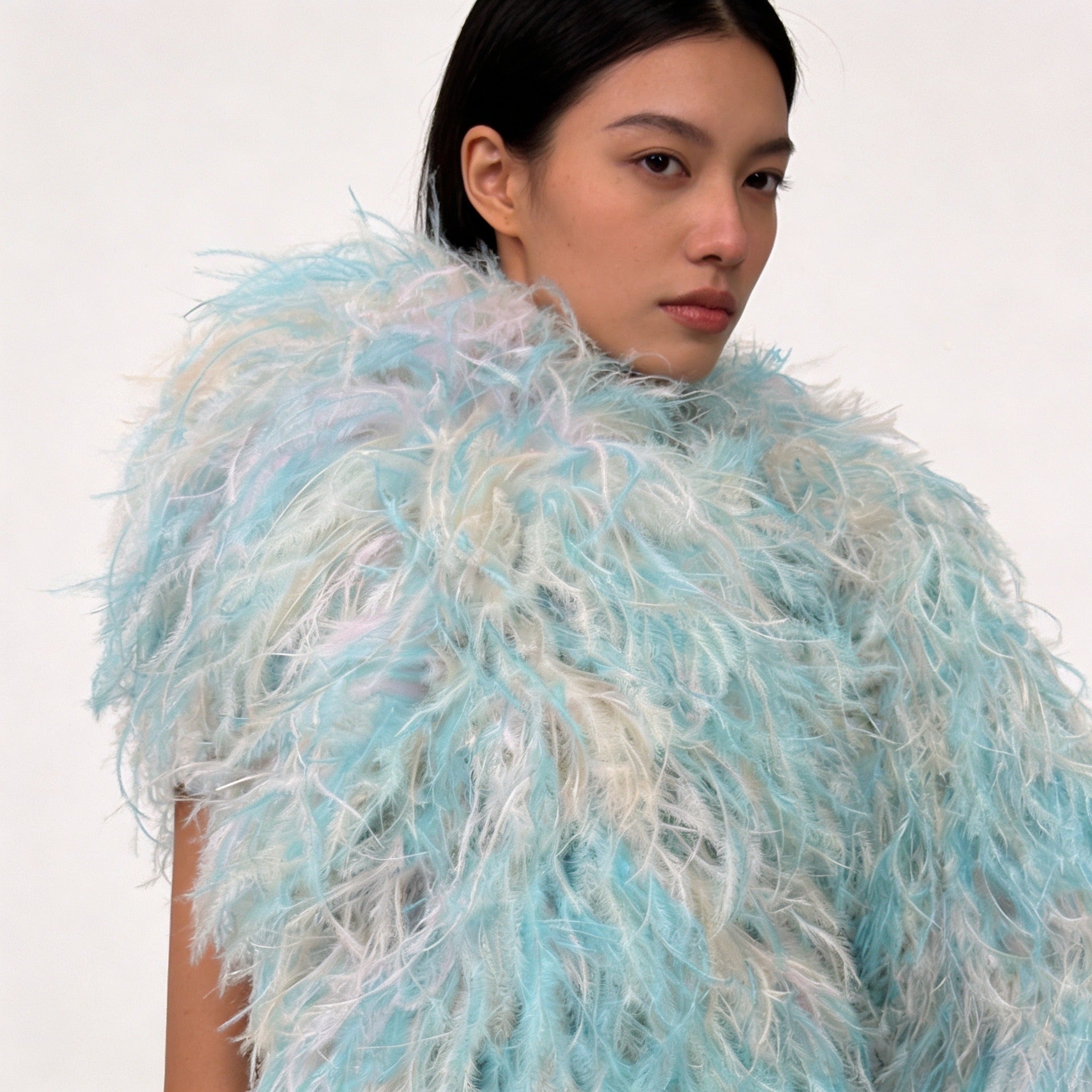 Ostrich Multi Color Boa