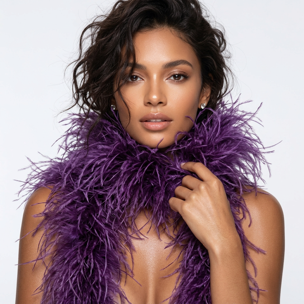 Ostrich Feather Boa - 6Ply
