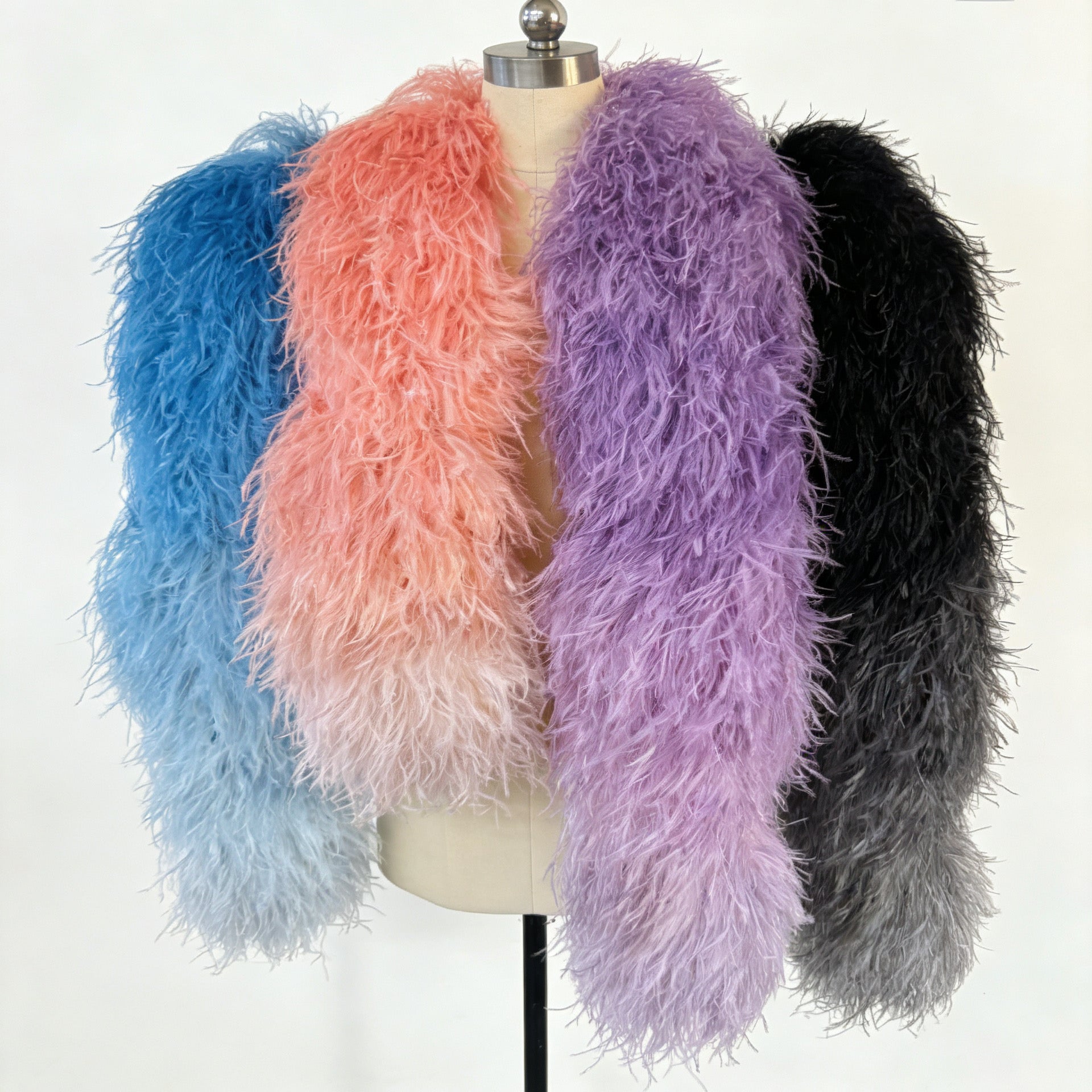 Ostrich Fade (Ombre) Dyed Boa