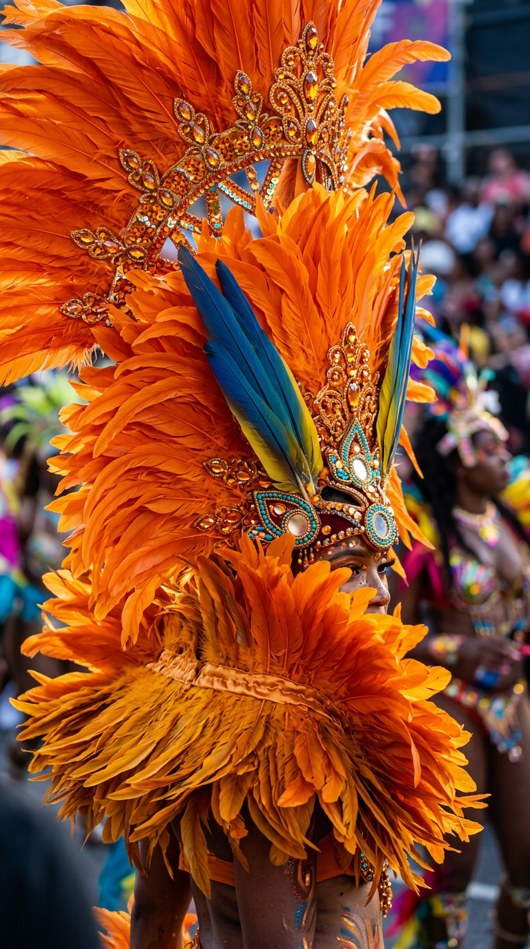 Strung Coque Tail Feather