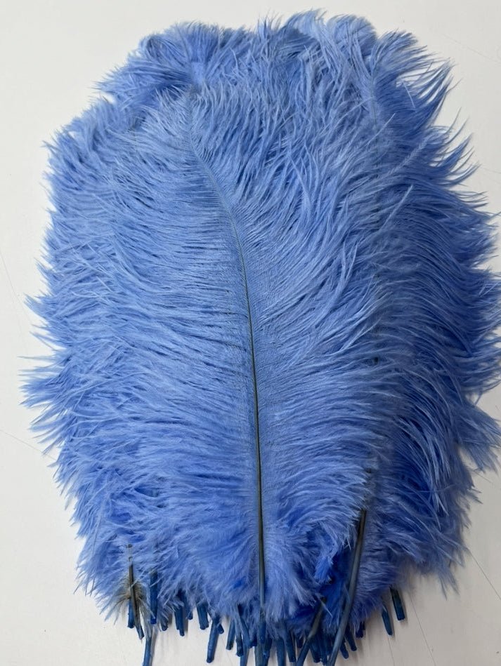 Ostrich Drab Feathers (Long)