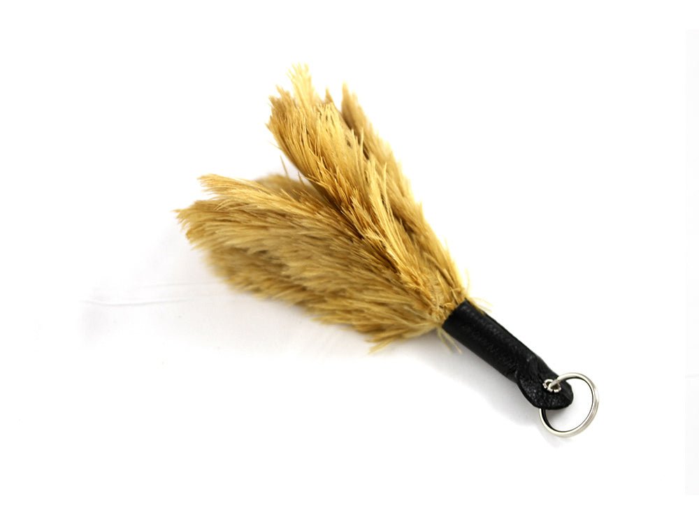 Ostrich Feather Keychains - Fancy Feather