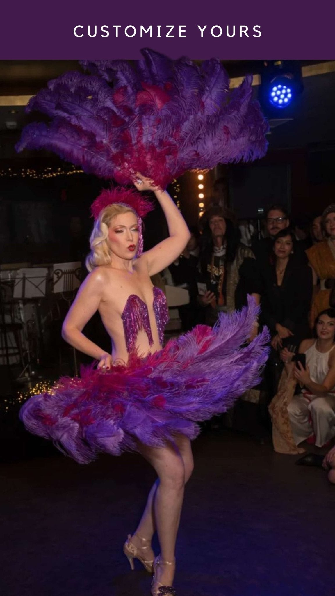 ostrich feather fan