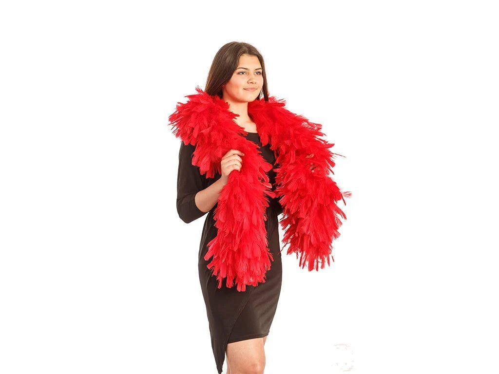 Turkey Ruff Feather Boa