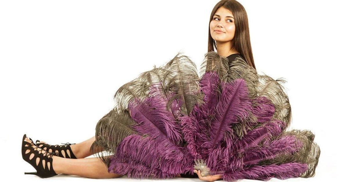 Feather fan