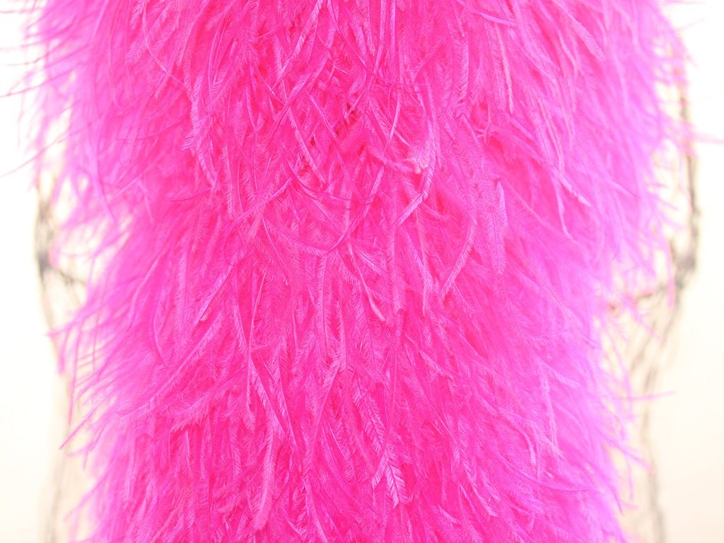 Ostrich Feather Boa - 24Ply - Close Up