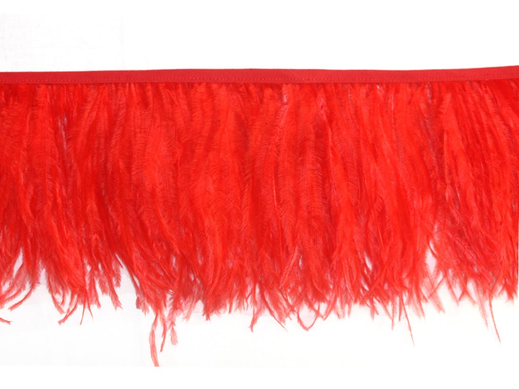 Ostrich Feather Fringe - Fancy Feather
