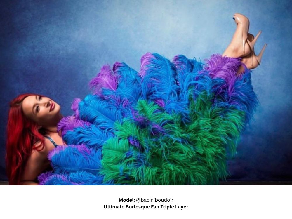 Ultimate Burlesque Fan - Triple Layer