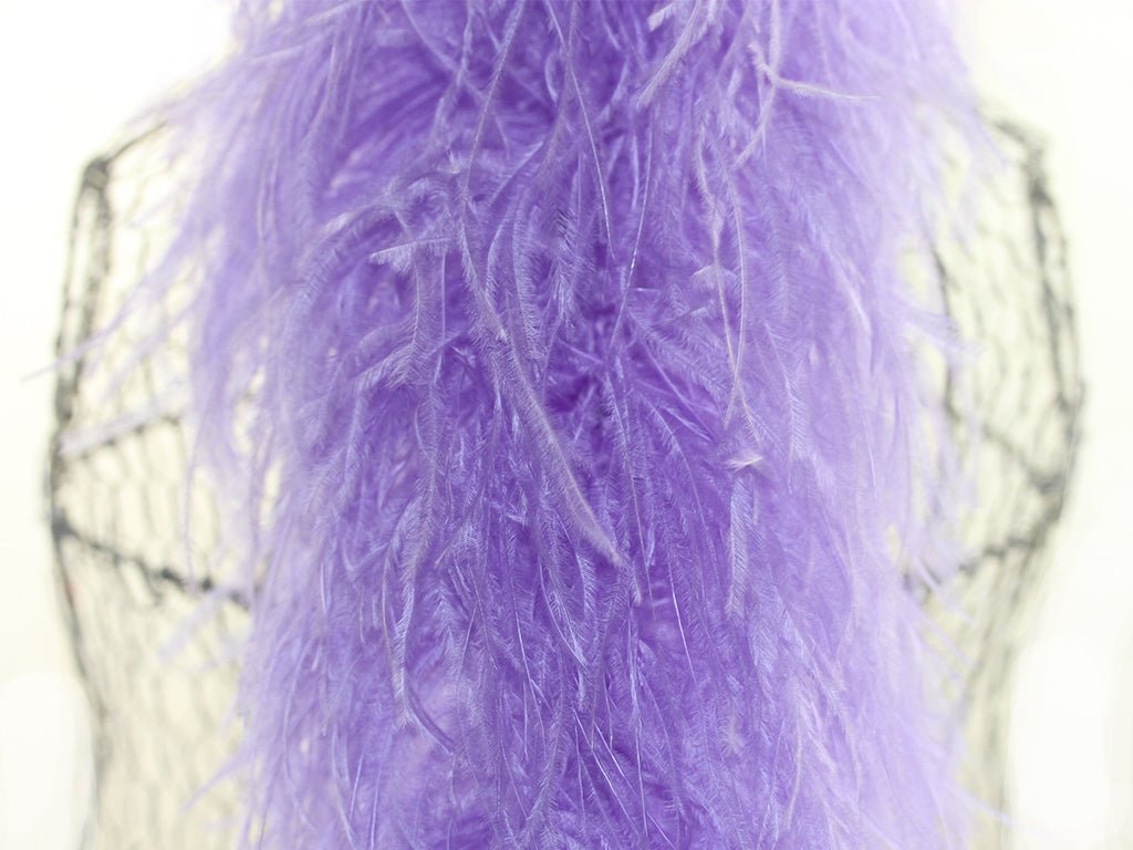 Ostrich Feather Boa - 6Ply - Close Up