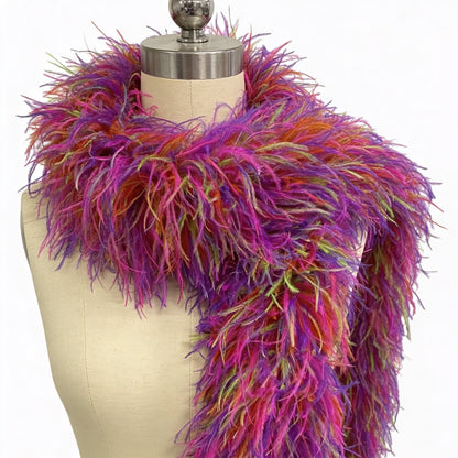 Ostrich Multi Color Boa