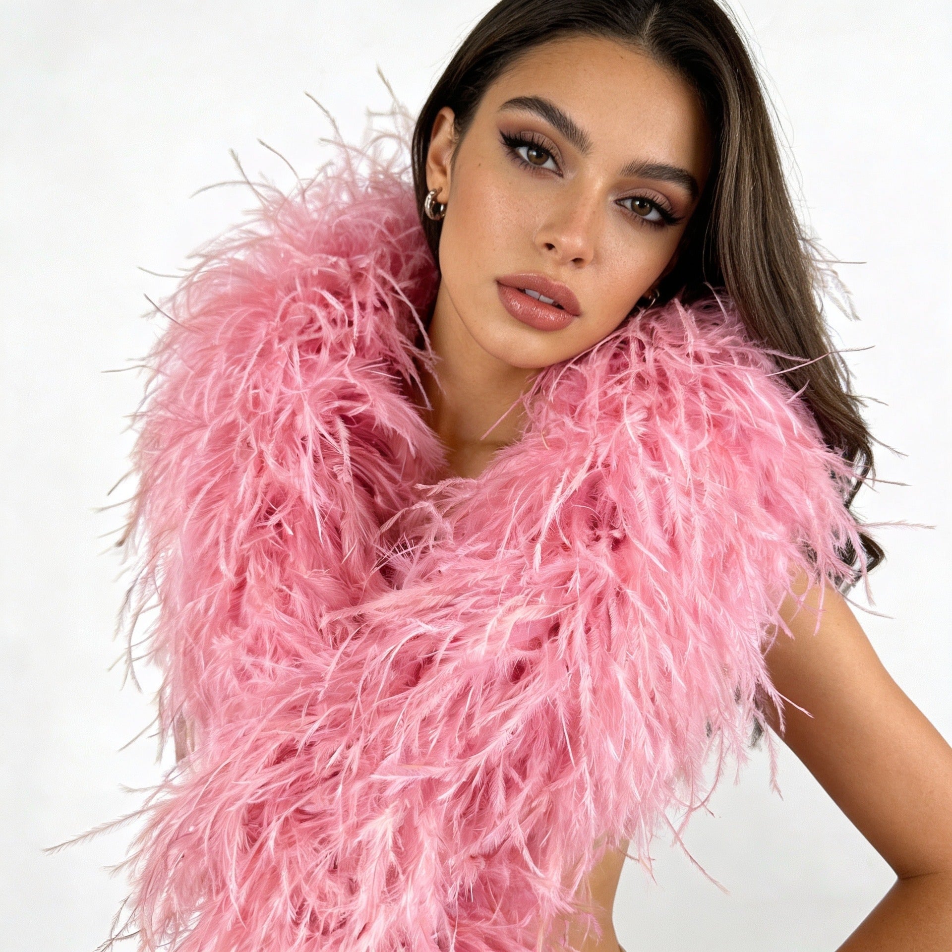 Ostrich Feather Boa - 8Ply