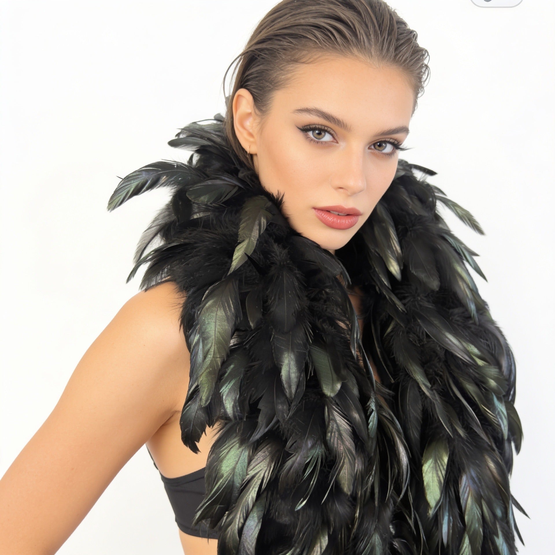 Coque Schlappen Boa - Dyed Black