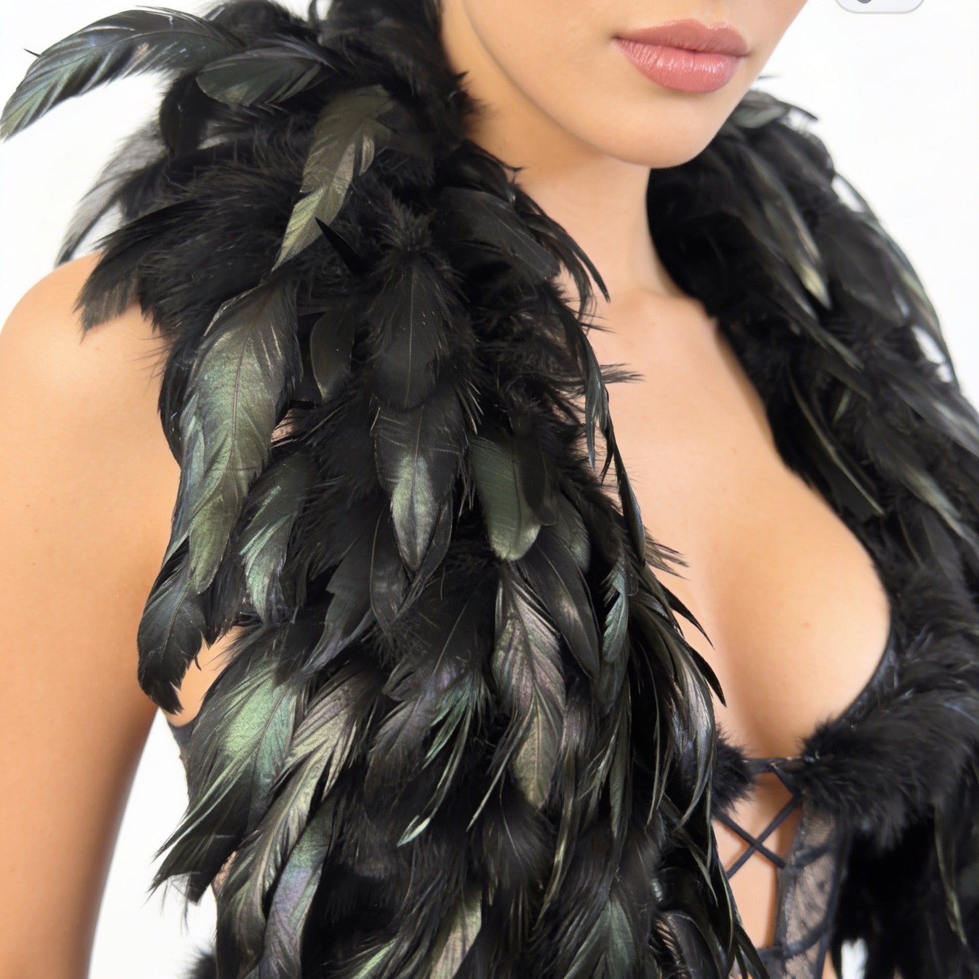 Coque Schlappen Boa - Dyed Black