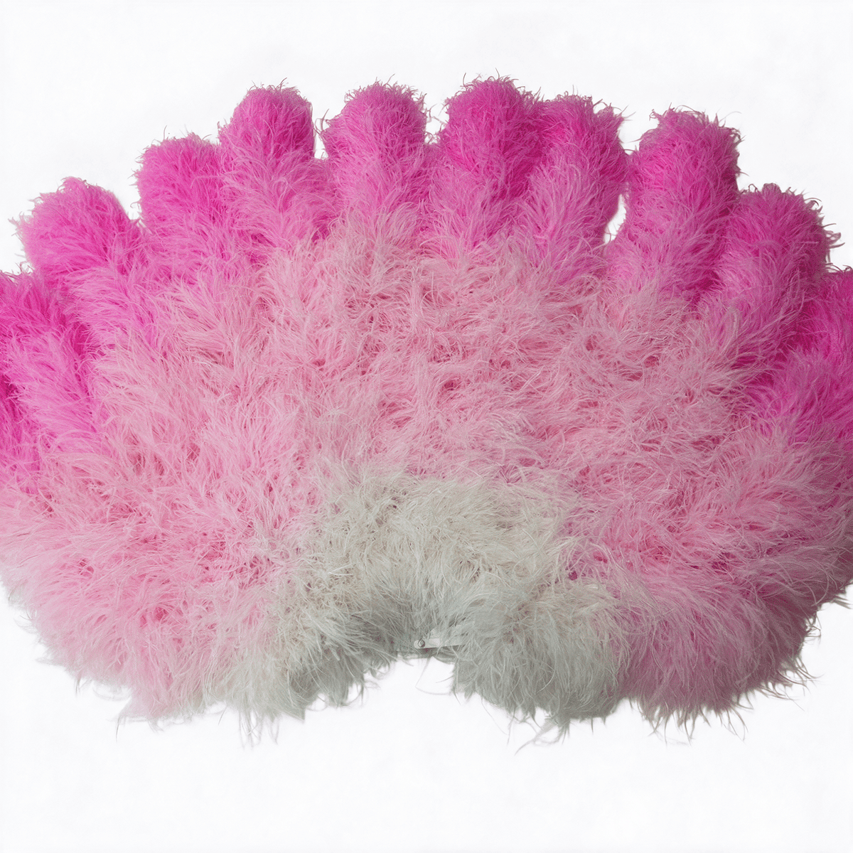 Ostrich Boa Waterfall Fan (Fade & Ombre Dyed)