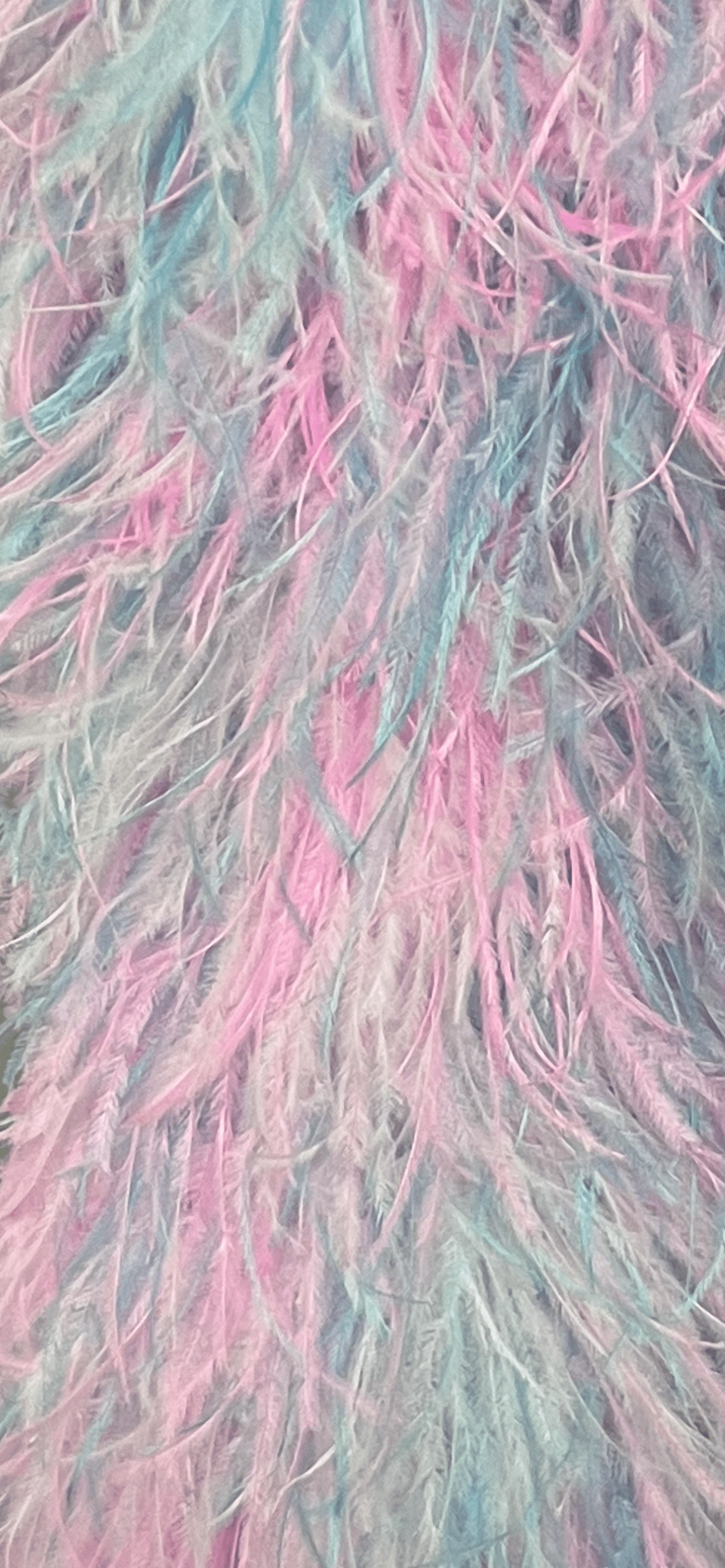 Ostrich Multi Color Boa - Fancy Feather