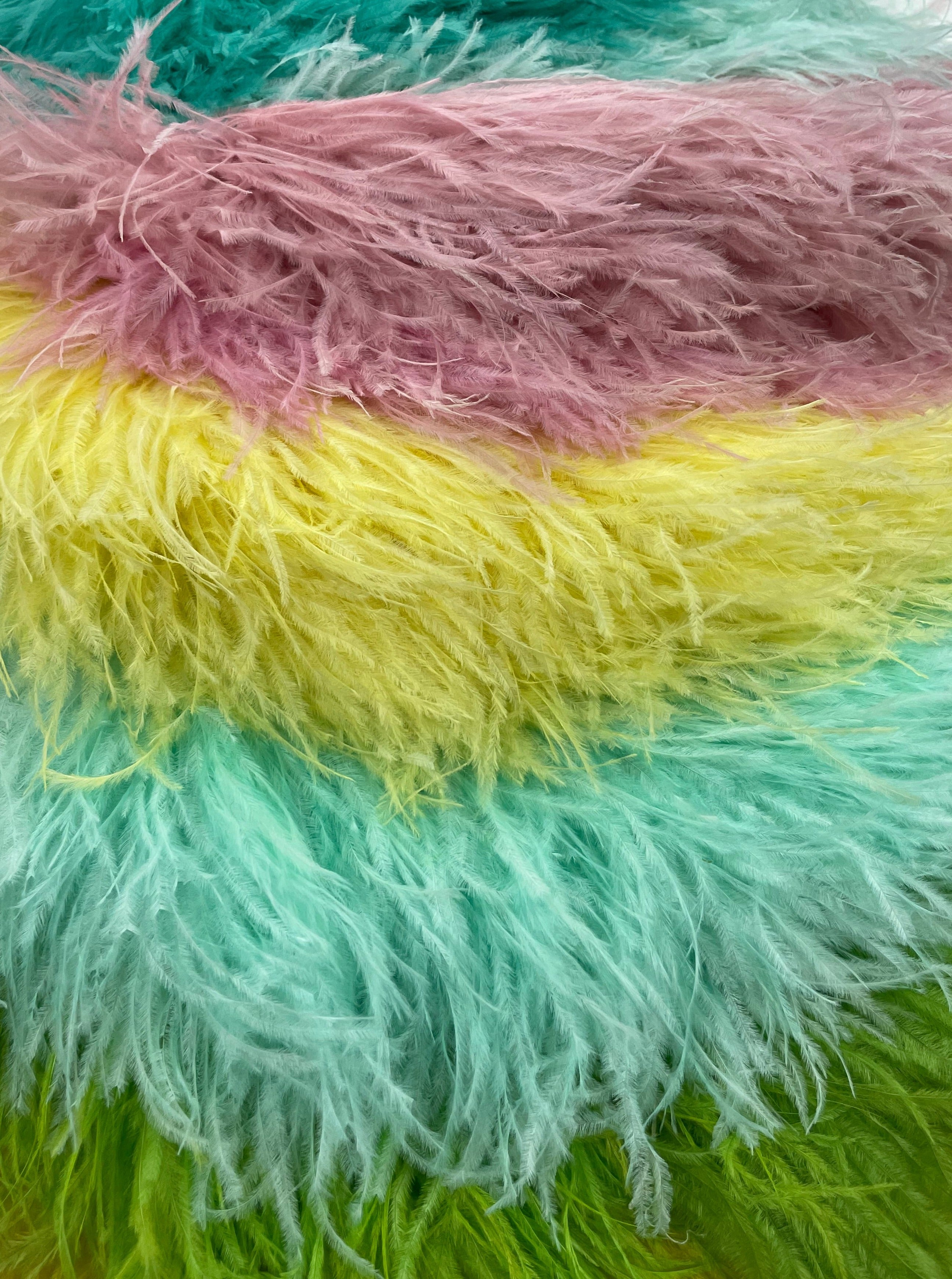 Ostrich Feather Fringe (2-ply)