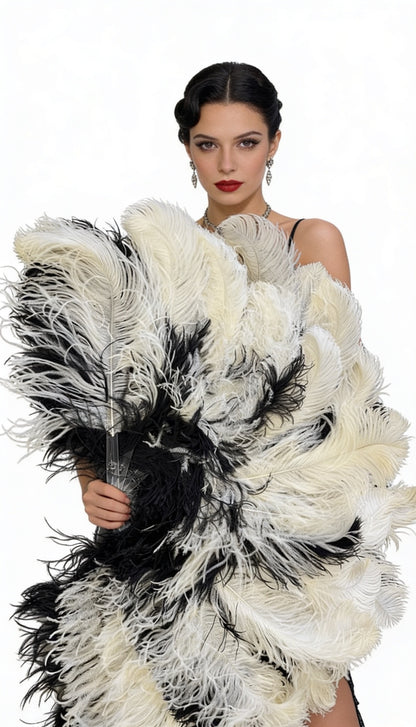 Romance Burlesque Fan - Double Layer