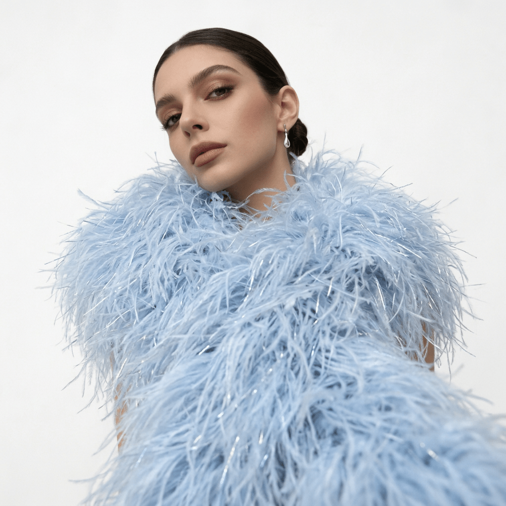 Ostrich Feather Boa - 24Ply