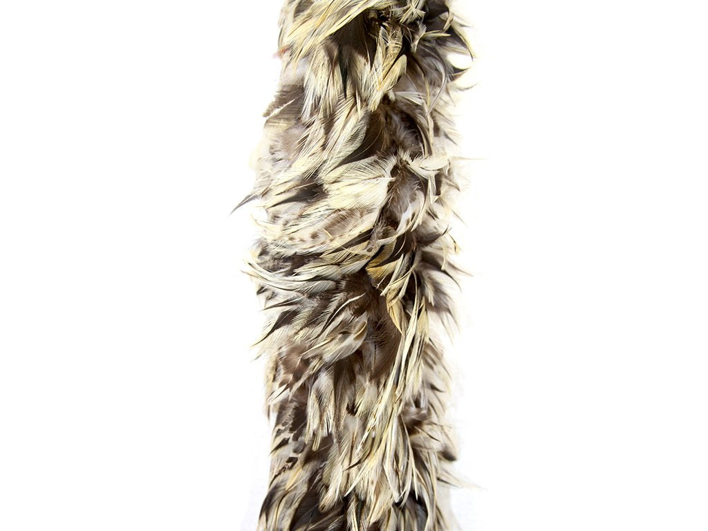 Rooster Badger Hackle Boa - Fancy Feather